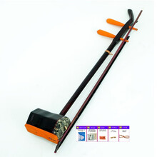 二胡乐器 送音标贴 初学 仿红木初学六角二胡马尾弓民族乐器教程 六角二胡配马尾弓+配件