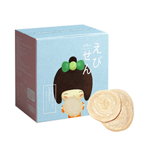 井伊 鲜虾片 磨牙零食 独立包装 儿童饼干 非膨化 非油炸薄脆 30g/盒 薄脆鲜虾片