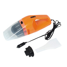 适用于 车用吸尘器 新料大功率汽车吸尘器干湿两用 车载吸尘器 2.5米线 橙色