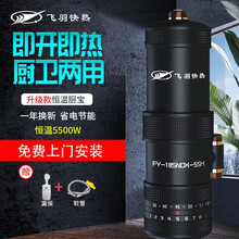 飞羽FY-18SNOX34/55/H智能恒温小厨宝 台下宝小体积 即热式电热水龙头快速电热水器 55H(恒温5500瓦)+16A漏保