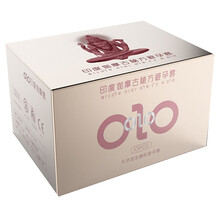 OLO玻尿酸0.01避孕套持久型超薄001男用螺纹浮点颗粒避孕套奔腾因子套套安全套成人用品 印度伽摩古秘方金色款【10只装】