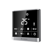 志高中央空调嵌入式风管机新一代触摸屏WIFI液晶线控器2色可选 雅典黑