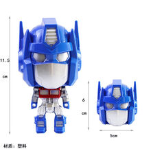 变形机甲金刚机器人霸王龙  变形机器人金刚玩具擎天柱大黄蜂汽车人儿童男孩玩具模型变形恐龙 【Q版】擎天柱11cm