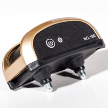 新款二合一自动遥控止吠器充电防水训犬器可调节电击项圈中大型犬 L-大型