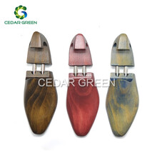 CEDAR GREEN松木油漆款单管鞋撑鞋楦实木鞋撑子撑鞋器扩鞋器撑大器定型防皱除味可调节 古青色43/44