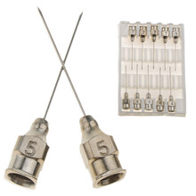 武皇 点胶针头4号5号6号7号8号9号10号20号注胶用针头 工业实验用针头 不锈钢针头 7号针头   7×35 一板（10支）针头