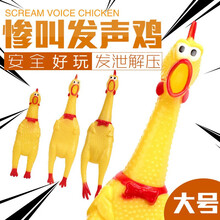 尖叫小公鸡惨叫玩具鸡发生整蛊咕咕鸡解压放松玩具 38cm