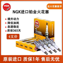 NGK 原装进口铂金火花塞 原厂升级版火嘴【4支价 配安装套筒工具】适配于 五菱荣光小卡/宏光V/之光V（1.2/1.5）