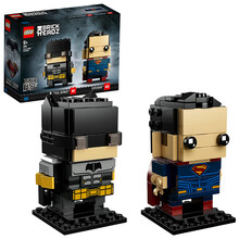 LEGO 乐高 拼插类玩具 BrickHeadz 方头仔系列 乐高方头仔 蝙蝠侠超人41610