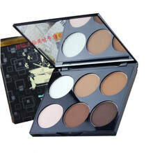 美茜儿歌剧魅影遮瑕小样立体提亮六色修容粉饼 高光阴影组合修容粉 鼻影侧影 2#