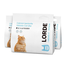 LORDE里兜 宠物猫粮 猫罐头100g*6罐 猫湿粮 吞拿鱼鲜虾口味 猫咪零食鱼罐头妙鲜包 成猫幼 矿砂_火山矿物除味猫砂18kg