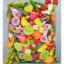 综合什锦果蔬脆片蔬菜干水果干零食混合装脱水即食香菇秋葵脆袋装 13种高配果蔬250g+菠萝蜜100g