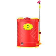 洵叶 打农药机高压锂电池电动喷雾器农用背负式消毒机器大功率 装36斤水锂电16AH喷3米高杆长85CM