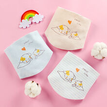 婴儿护肚子肚围夏季薄款棉宝宝护肚神器新生儿护肚脐带腹围四季 单层(棕+蓝+蓝条) 52(约适合0-4个月)