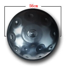 手碟空谷手碟鼓空灵鼓新品十二音小手碟迷你版孙红雷同款 收藏家(12音氮化黑)