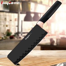 拜格 菜刀 黑刃刀具 套装家用厨房菜刀厨用家具厨师专用切肉切菜切片刀 单刀