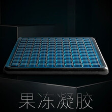 卡斯兰 蜂窝坐垫夏季凉垫凝胶汽车坐垫单片家用蜂巢鸡蛋凉座椅垫冰垫多功能办公室宿舍学生夏天透气降温神器 果冻凝胶垫【深灰色】