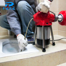 平安大通 75精品型管道疏通机电动下水道管道疏通器家用马桶地漏水池厨房厕所堵塞专业弹簧大功率1800w