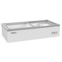 百利（BAILI）车载小型冰箱冷藏保鲜柜 小吃车移动卤味烧烤冰柜 三轮车摆摊冷柜 商用台面柜展示柜 长1.8米（1800*600*430mm）