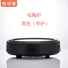 悦可堂茶炉电陶炉迷你小型铁壶煮茶器智能泡茶电磁炉家用泡茶炉煮茶器新中式茶具家用玻璃壶烧水泡茶 黑色（单机）