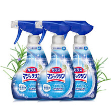 花王KAO多用途清洁剂3瓶家具地板家居消菌去污除味喷雾日本原装进口 多规格可选 玻璃清洁剂400ml*3瓶
