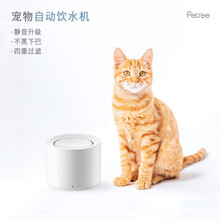 petree 智能宠物饮水机过滤自动循环喝水器活水猫咪狗狗用品饮水器 标配款（珍珠白）