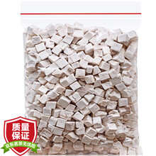 福茗源 白茯苓500g 茯苓块新货茯苓丁白茯苓可搭芡实茯苓山药薏米煲汤食材打茯苓粉中药材大份量