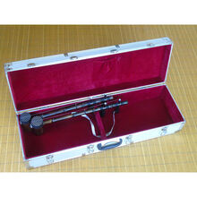 加厚铝合金京胡盒 两把装四把装六把装十把装 铝合金京二胡盒 四把装铝合金二胡盒有锁