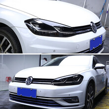 SNBLO 19款大众途观凌度新速腾帕萨特朗逸高尔夫CC熏黑大灯膜透明改色膜 【大众 - 高尔夫】熏黑大灯膜