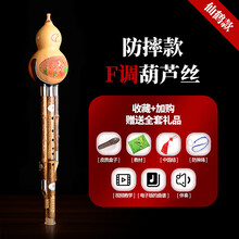XINXIANGXI 葫芦丝c调 降b调初学者小D调G调F调儿童成人小学生乐器 仙鹤防摔款 F调