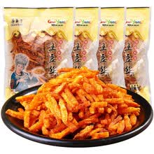 馋解香 麻辣小零食麻辣土豆丝土豆片薯片折耳根香酥椒香辣脆辣椒零食贵州特产休闲小吃CJX  麻辣土豆丝4袋