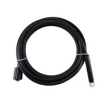 高压防爆出水管10米钢丝管及各型号家用机胶管洗车水管高压管 175系-出水管5米