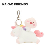 KAKAO FRIENDS 卡通玩偶毛绒挂件娃娃钥匙扣女Apeach啵啵桃可爱背包书包挂饰生日礼物女 玩偶挂件 均码