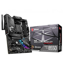 微星 （MSI） B550 游戏电竞台式机主板 支持锐龙3500X/3600X/3700X B550 GAMING EDGE WIFI刀锋