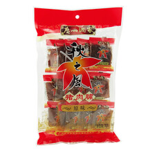 广州酒家利口福 猪肉棒 猪肉脯 牛肉脯 包装 猪肉干 牛肉干 休闲办公零食零嘴0 90g原味猪肉脯