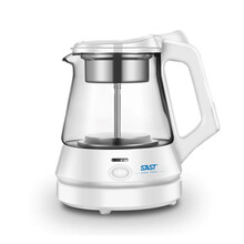 先科煮茶器养生壶全自动家用多功能办公室mini小型养身电煮茶器煮花茶壶Q2 白色