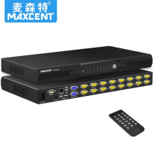麦森特（MAXCENT）MS-1016i kvm切换器16口IP远程数字机架式VGA共享器