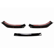 适用于16-2021款马自达CX-4改装前铲保险杠前唇防撞大小包围装饰 20-21款cx-4前铲3件套（底漆黑）