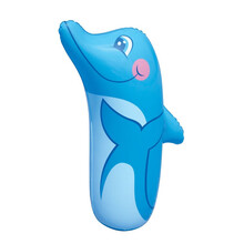 Bestway百适乐 不倒翁玩具 宝宝健身大号小孩拳击儿童锻炼充气早教玩具恐龙造型 海豚不倒翁 12655