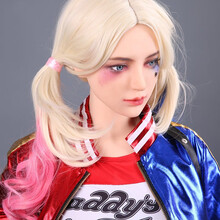 奇她 实体娃娃免充气男用仿真人女朋友硅胶带骨架阴臀倒模男性器具 成人情趣性用品 AD美女丨金克丝【168cm健美款】-体重72斤