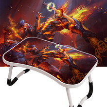 初音未来动漫周边床上小桌子懒人床桌二次元电脑折叠桌单人小书桌 动漫周边二次元小桌子 孙悟空