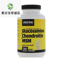 现货美国Jarrow Formulas氨糖葡萄糖胺软骨素MSM修复软骨240粒
