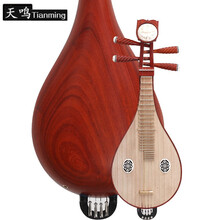 花梨木柳琴红木柳琴柳琴乐器厂家直销演奏考级考级柳琴 演奏级红木柳琴