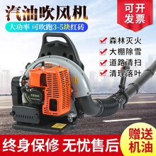 背负式大棚吹雪机大功率风力灭火机鼓风公路汽油吹风机吹菜吹落叶 二冲程-EB808-背负式（4.0马力）