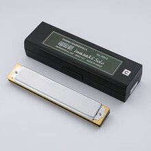 通宝（TOMBO） 日本原装进口木格21孔复音口琴高级专业演奏 收藏送礼佳 1921S演出款 F调