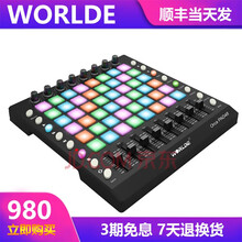 WORLDE打击垫launchpad MINI RGB MK2 PRO电音DJ音乐控制器MIDI键盘 Orca PAD48黑色专业打击垫控制器