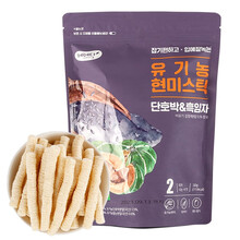 韩国进口 bebedang贝贝团米饼 宝宝大米饼饼干 胚芽米饼糙米条米圈泡芙条宝宝零食小吃 胚芽彩色糙米条（甜南瓜黑芝麻味）