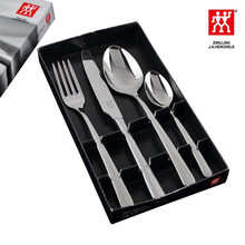 德国双立人 NOVA系列西餐具4件套 不锈钢刀叉勺子牛排刀叉餐刀餐勺餐叉甜品勺