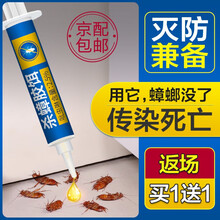 欧克乐 蟑螂药全窝端蟑螂屋贴杀虫剂家用灭杀蟑胶饵 10g