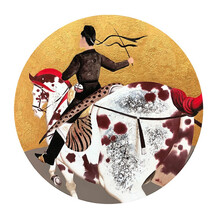 维格列艺术 徐松波 原作油画 《乘风》现代简约客厅沙发背景墙画走廊玄关壁画餐厅挂画售楼处艺术装饰画